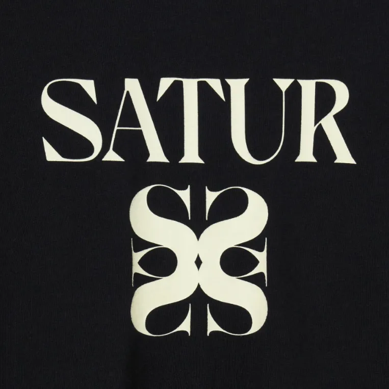 SATUR  |Unisex Street Style Long Sleeves Plain Cotton