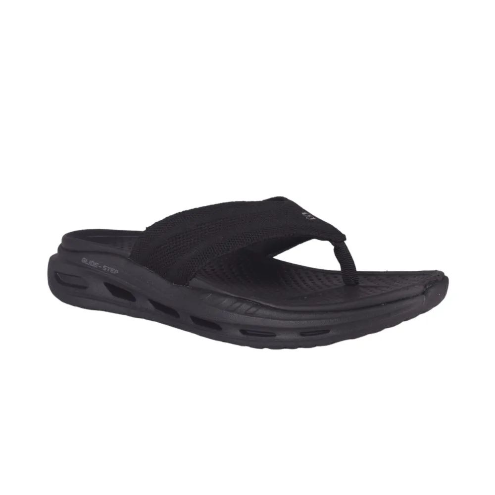 SKECHERS Men's Orvan SD-Dorsin Slippers (Black)