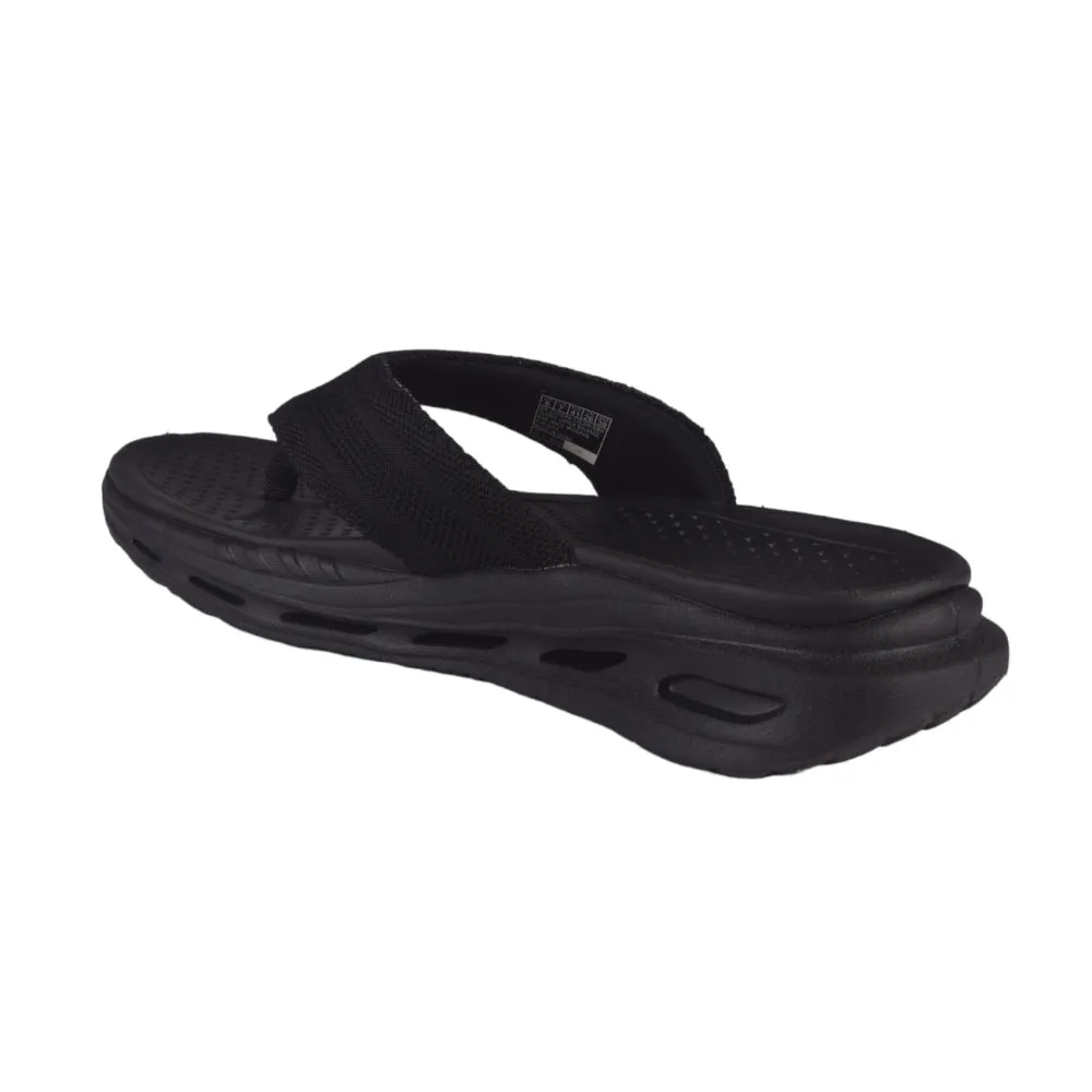 SKECHERS Men's Orvan SD-Dorsin Slippers (Black)