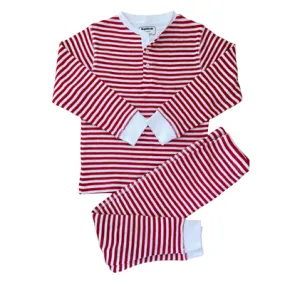 Slugs and Snails Candy Stripe Waffle Cotton Set