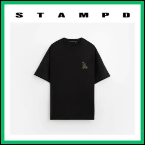 Stampd' LA  |Crew Neck Pullovers Unisex Street Style Cotton Short Sleeves