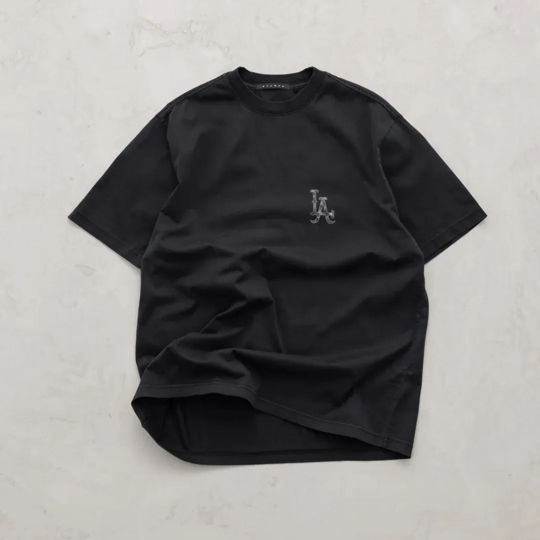 Stampd' LA  |Crew Neck Pullovers Unisex Street Style Cotton Short Sleeves