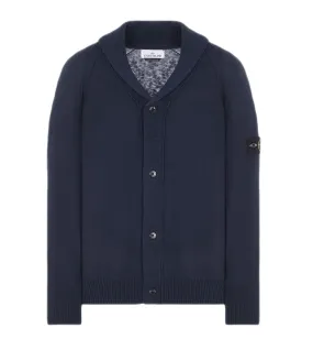 Stone Island - Cardigan navy 506B0