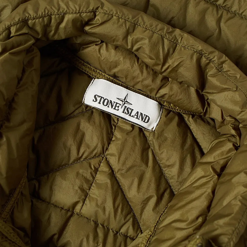 Stone Island Garment Dyed Micro Down JacketMilitary Olive