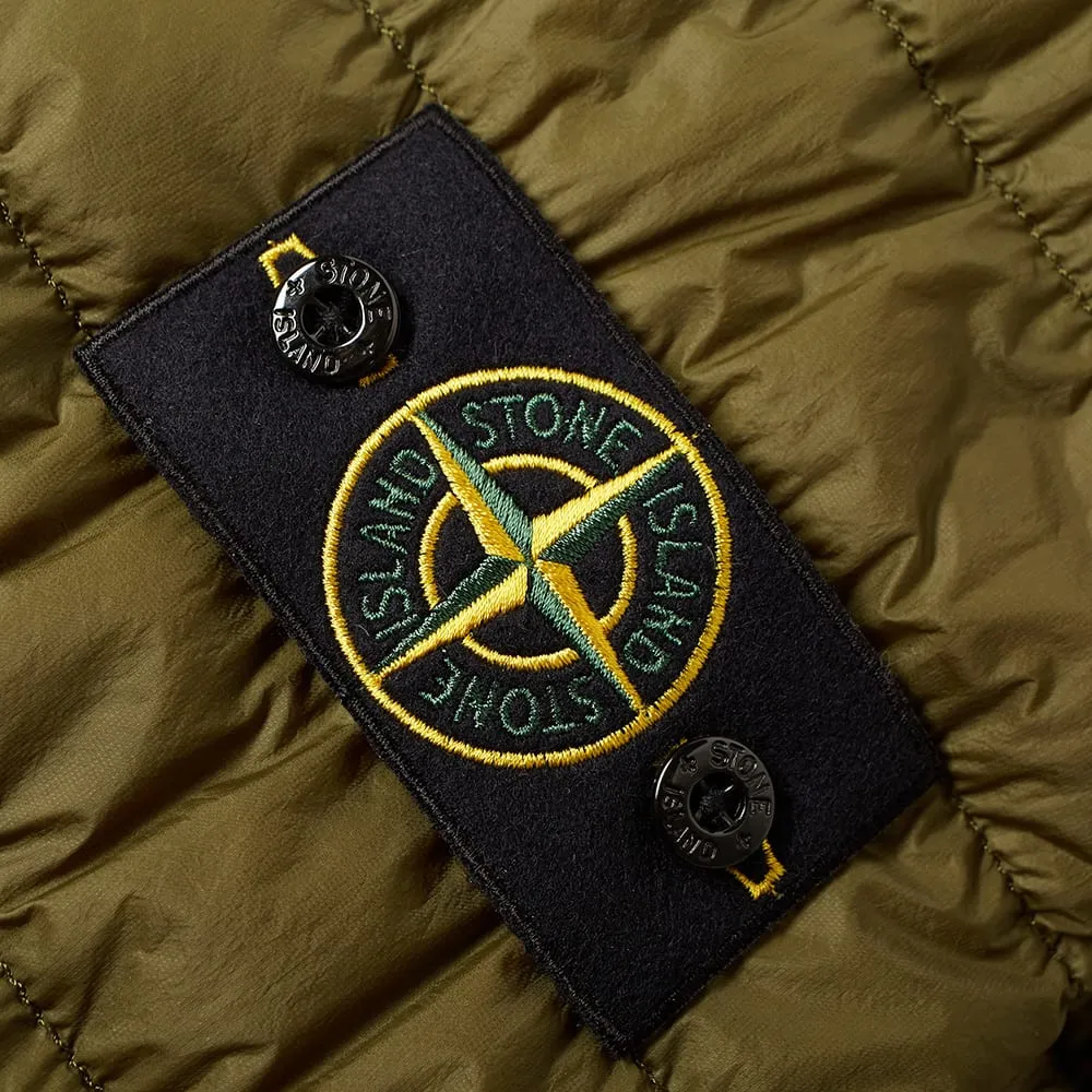 Stone Island Garment Dyed Micro Down JacketMilitary Olive