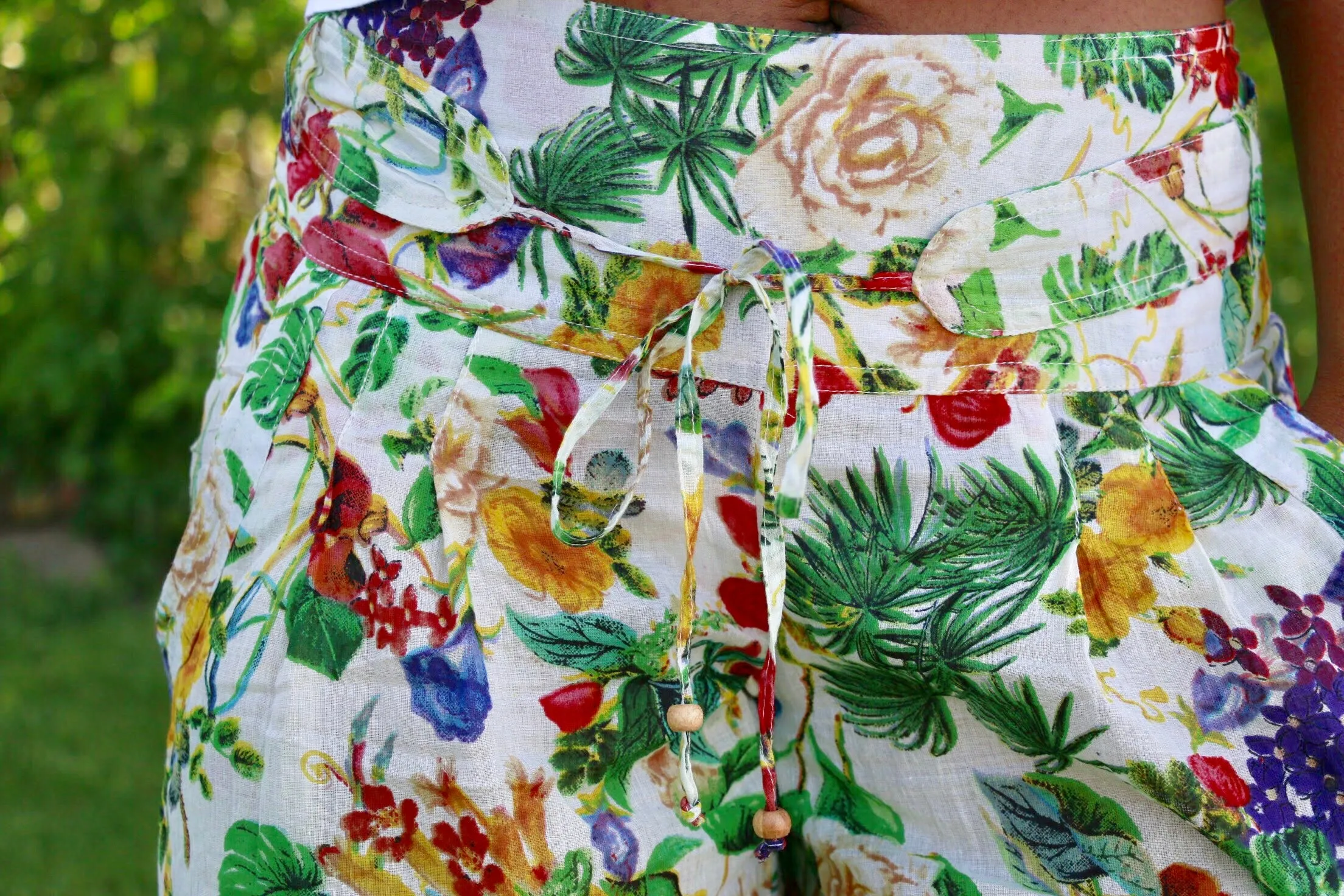 Tropical Breeze Cotton Pants