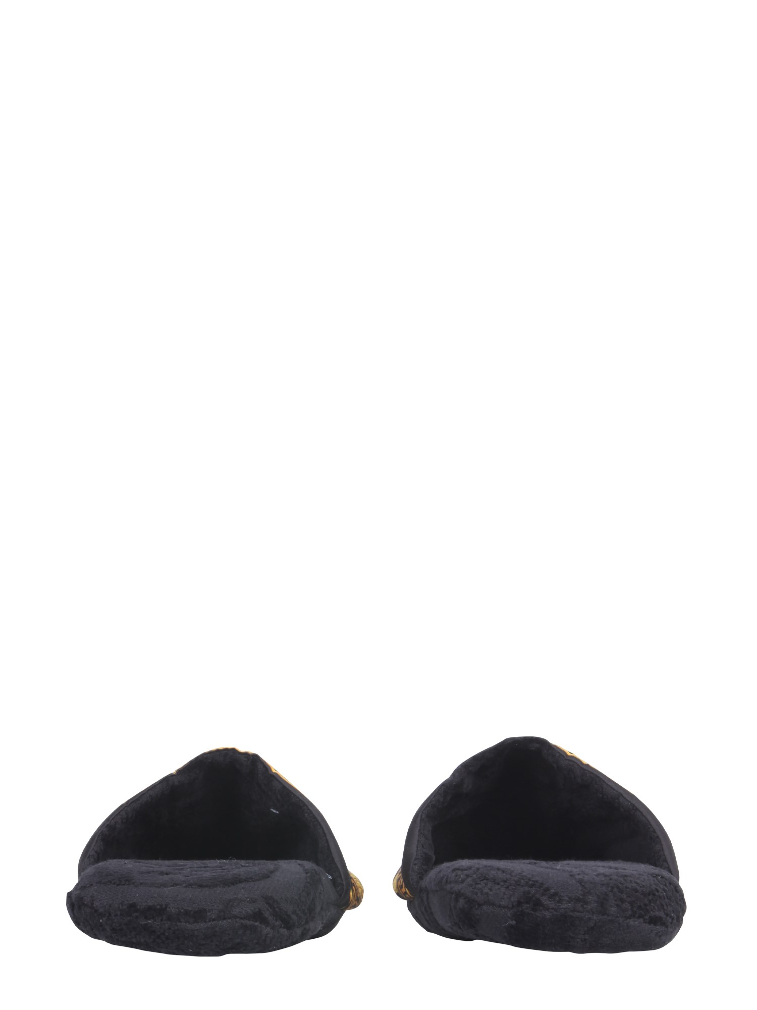 VERSACE    MEDUSA AMPLIFIED COTTON SLIPPERS