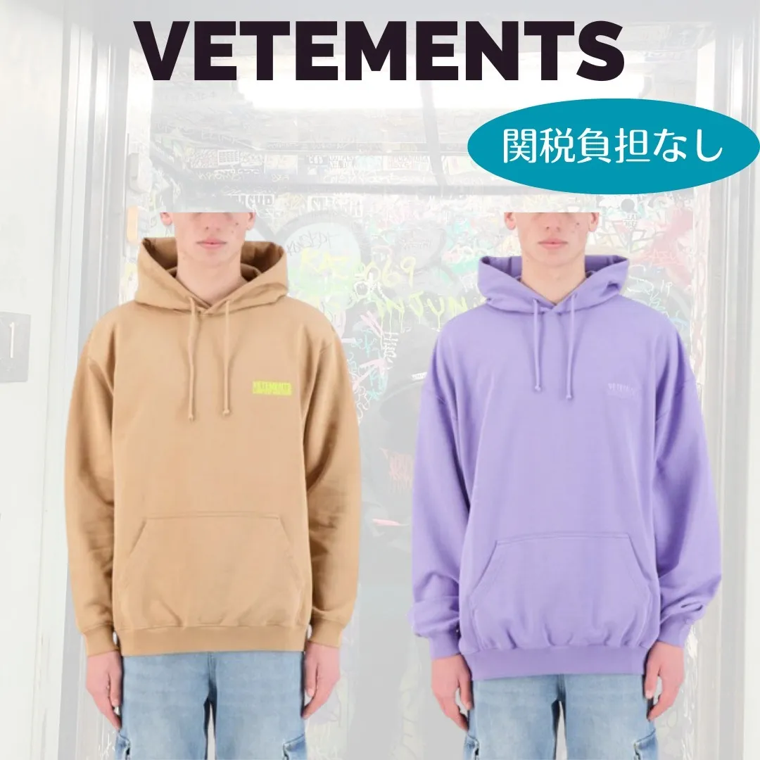 VETEMENTS  |Pullovers Sweat Blended Fabrics Street Style Long Sleeves