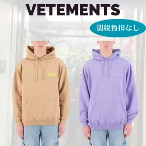 VETEMENTS  |Pullovers Sweat Blended Fabrics Street Style Long Sleeves