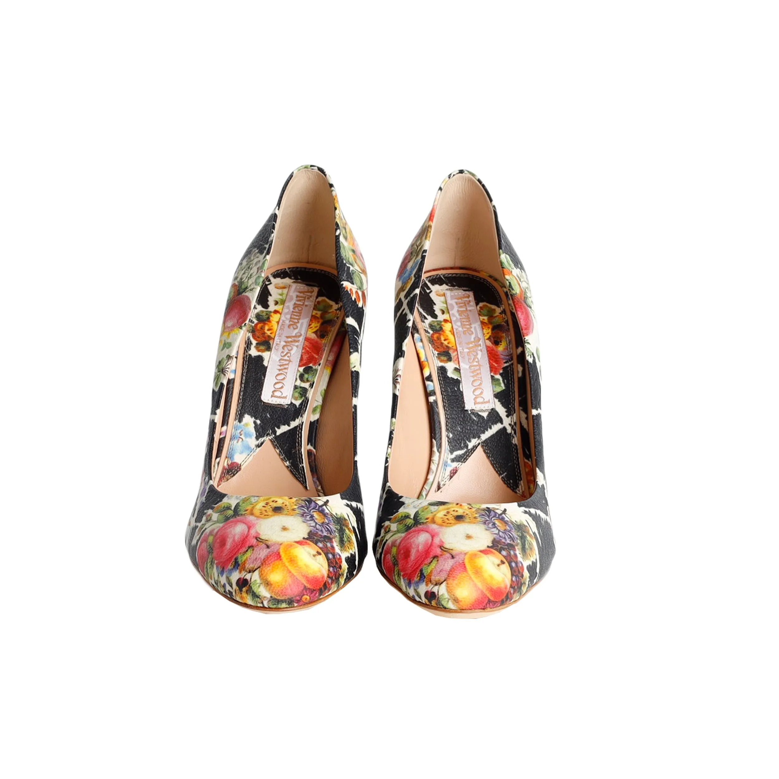 Vivienne Westwood  Floral and Fruit Pumps - '10s