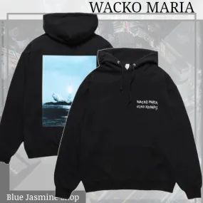 WACKO MARIA  |Pullovers Street Style Long Sleeves Plain Cotton Logo