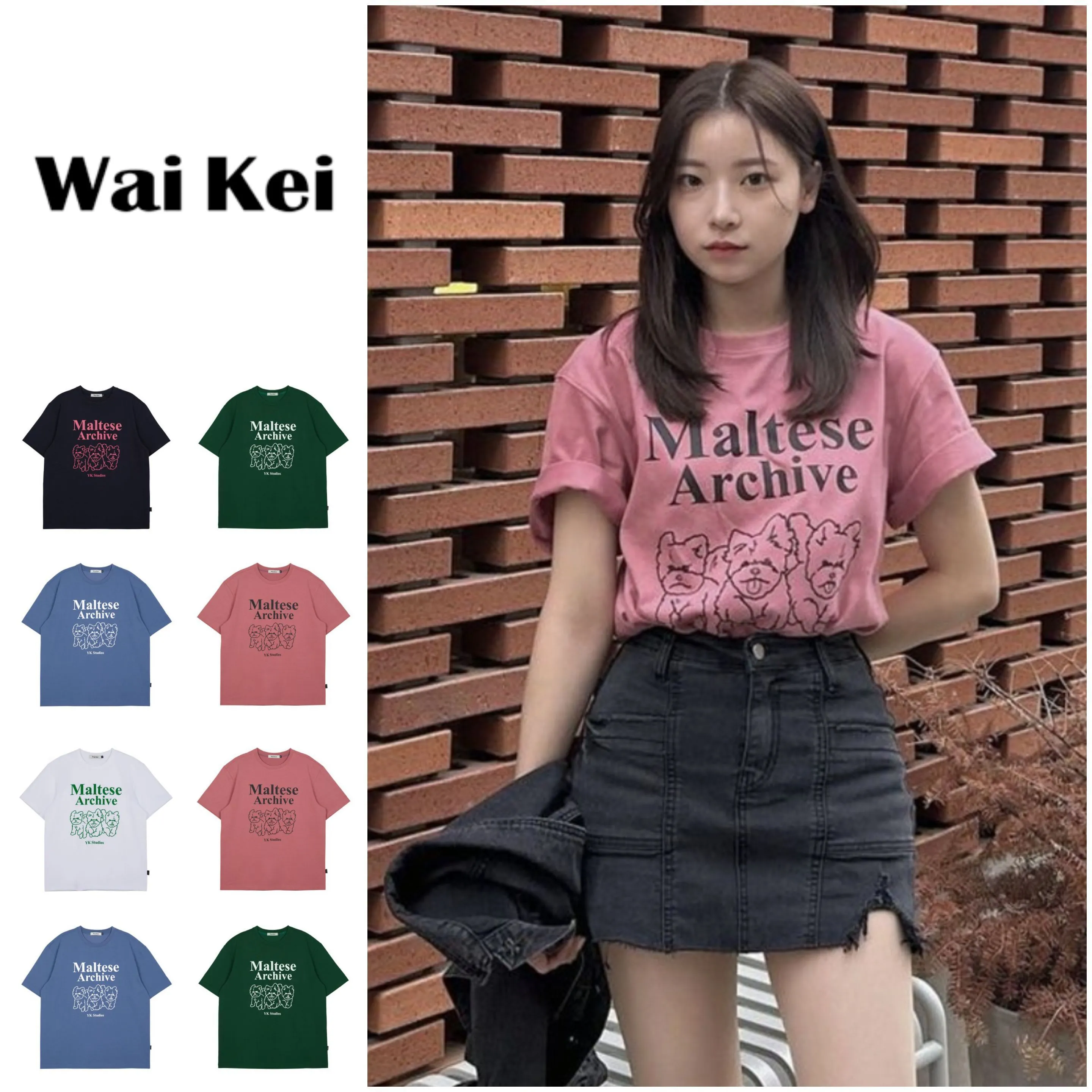 Wai Kei  |Unisex Street Style Long Sleeves Long Sleeve T-shirt Logo