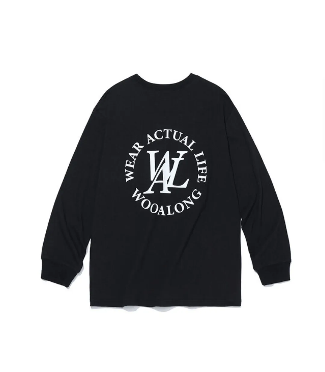 WOOALONG  |Unisex Street Style Long Sleeves Plain Long Sleeve T-shirt