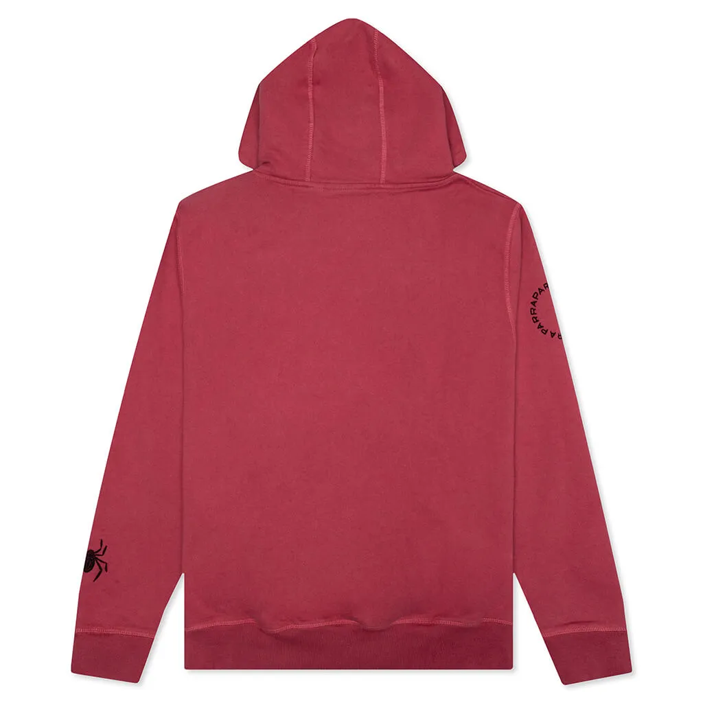 World Balance Hooded Sweatshirt - Coral