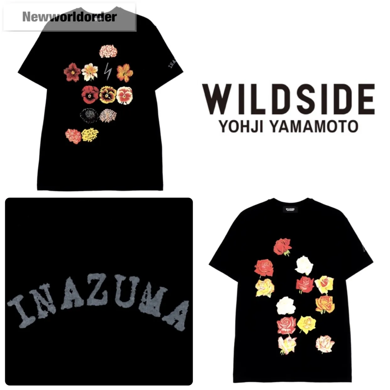 Yohji Yamamoto  |Pullovers Unisex Street Style Cotton Short Sleeves Logo