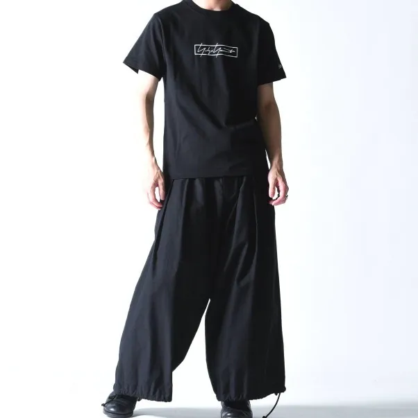 Yohji Yamamoto  |Pullovers Unisex Street Style V-Neck Plain Cotton Designers