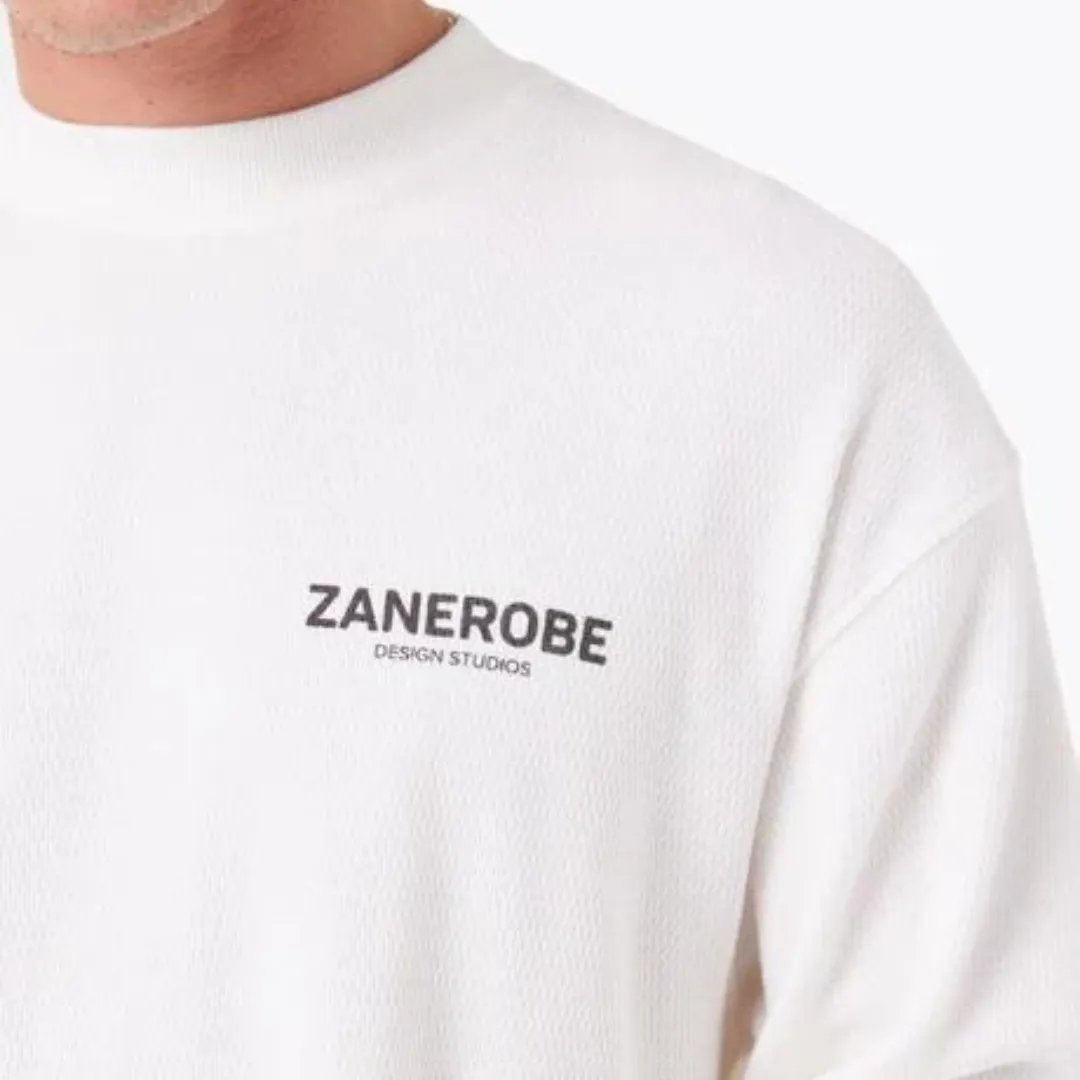 ZANEROBE  |Unisex Street Style Long Sleeves Plain Cotton Oversized