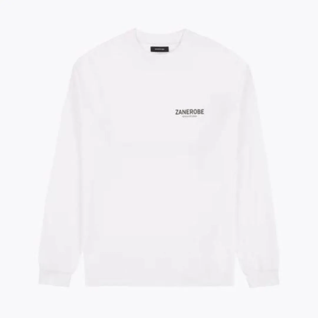 ZANEROBE  |Unisex Street Style Long Sleeves Plain Cotton Oversized