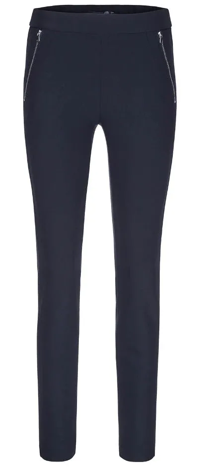 Zenita Slim Navy Pants