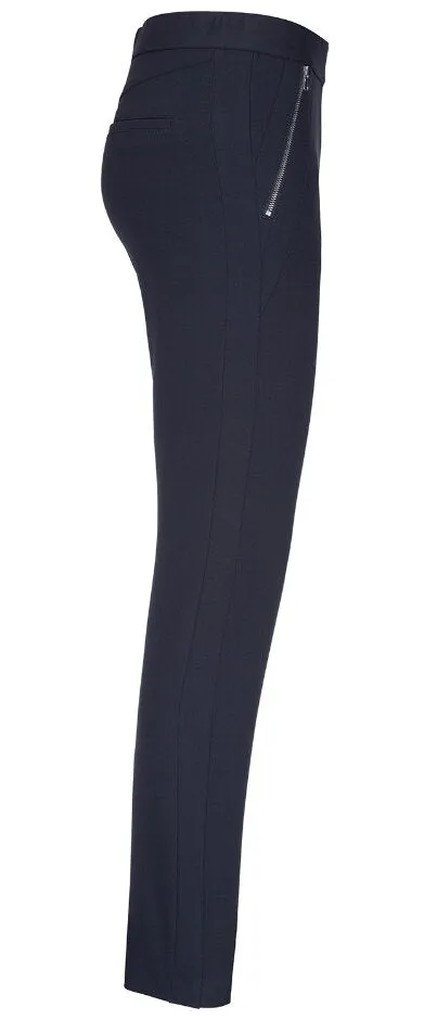 Zenita Slim Navy Pants